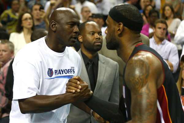 michael jordan lebron james